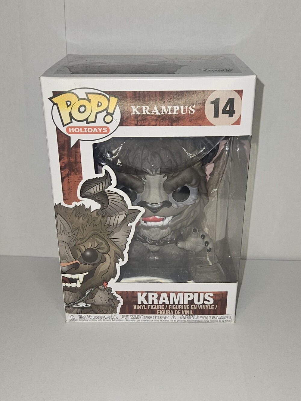 Funko Pop! Vinyl Holidays Christmas Krampus Figure #14 - with Pop Protector